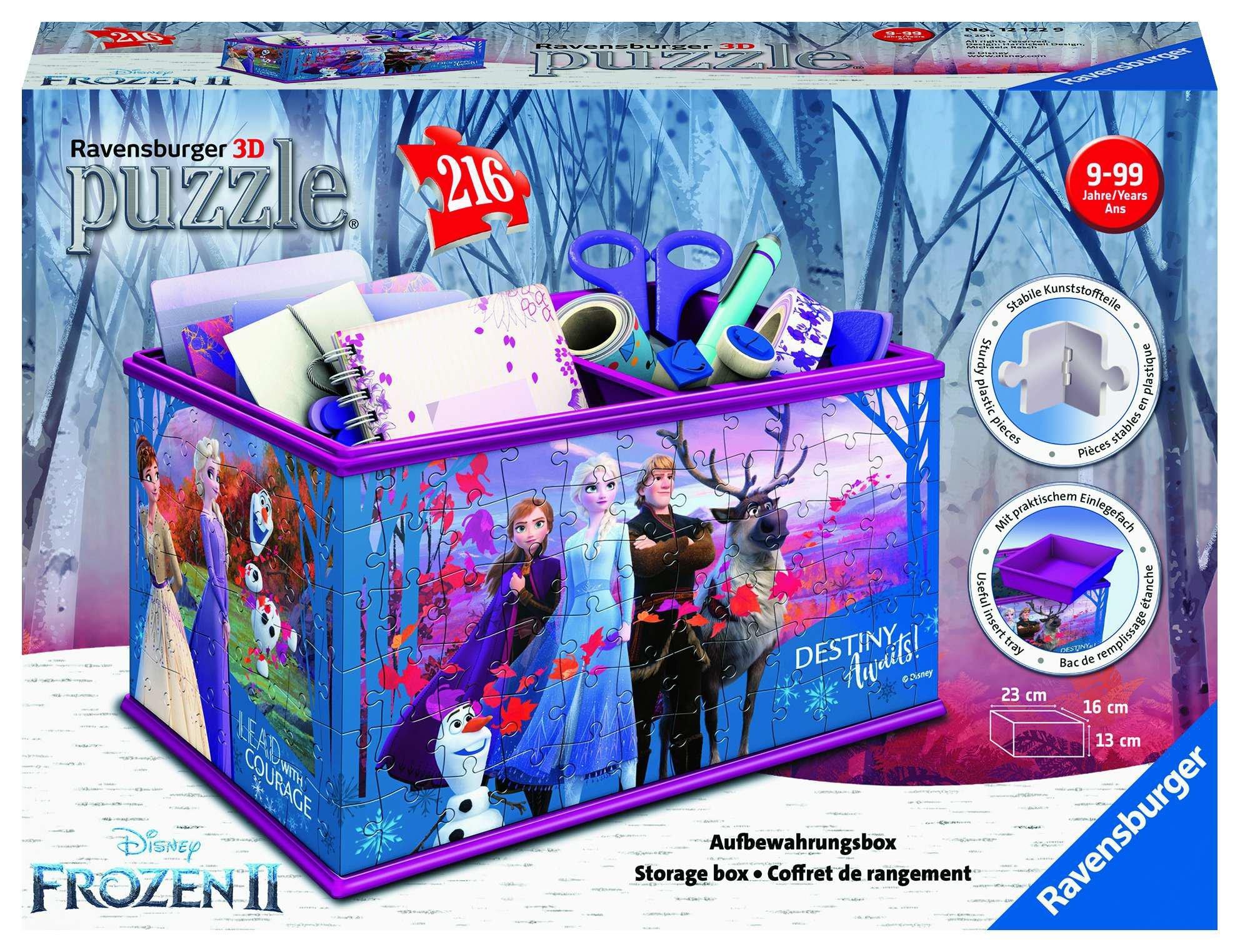 Ravensburger  3D Puzzle boîte de rangement,  Frozen II 