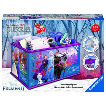 3D Puzzle boîte de rangement,  Frozen II