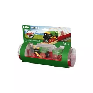 BRIO  Locomotive à vapeur à caisse tunnel 