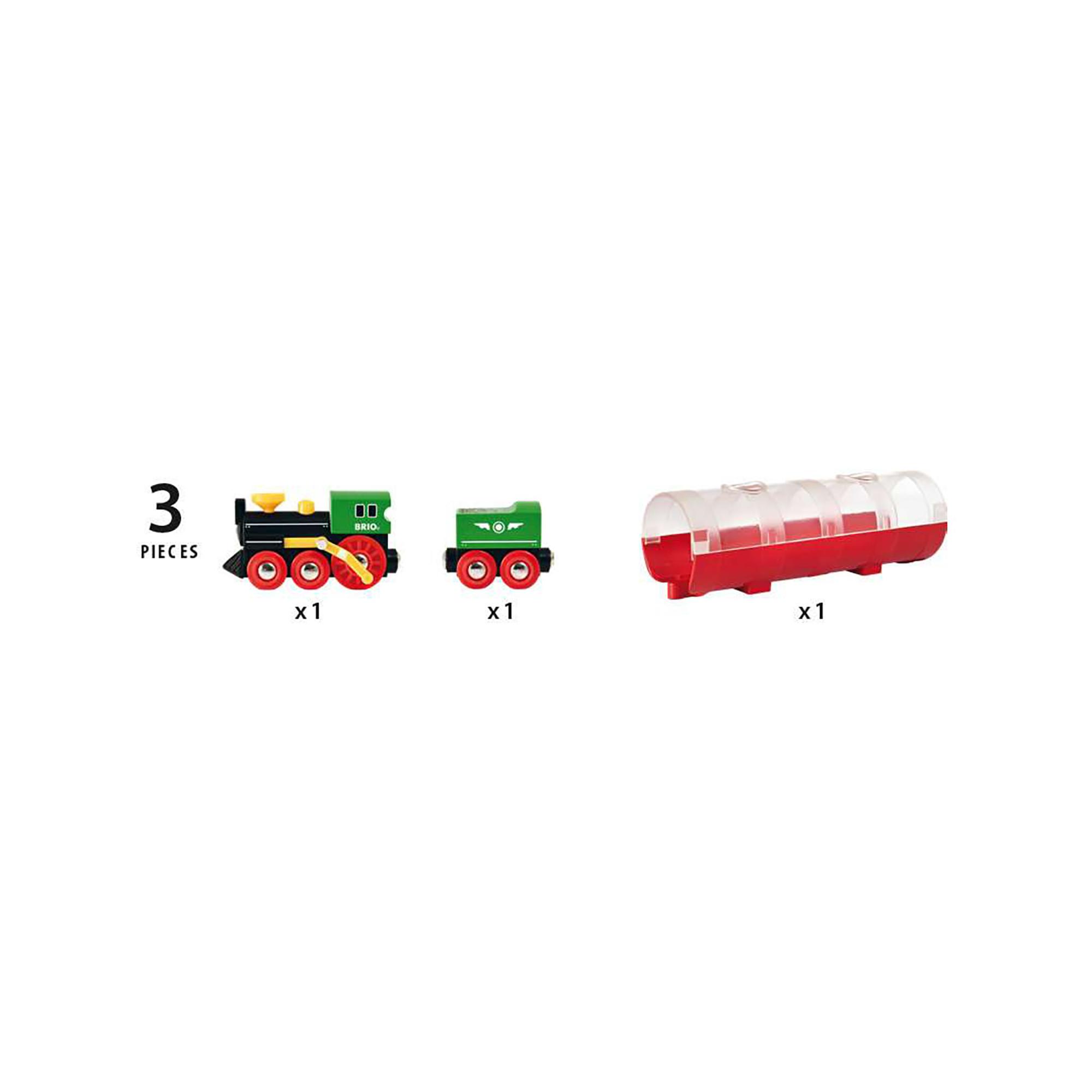 BRIO  Locomotiva a vapore tunnel box 