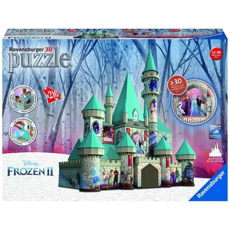 Ravensburger  Puzzle 3D château, Frozen II 