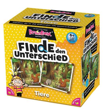 Brain Box  Finde den Unterschied, Tiere, Tedesco 