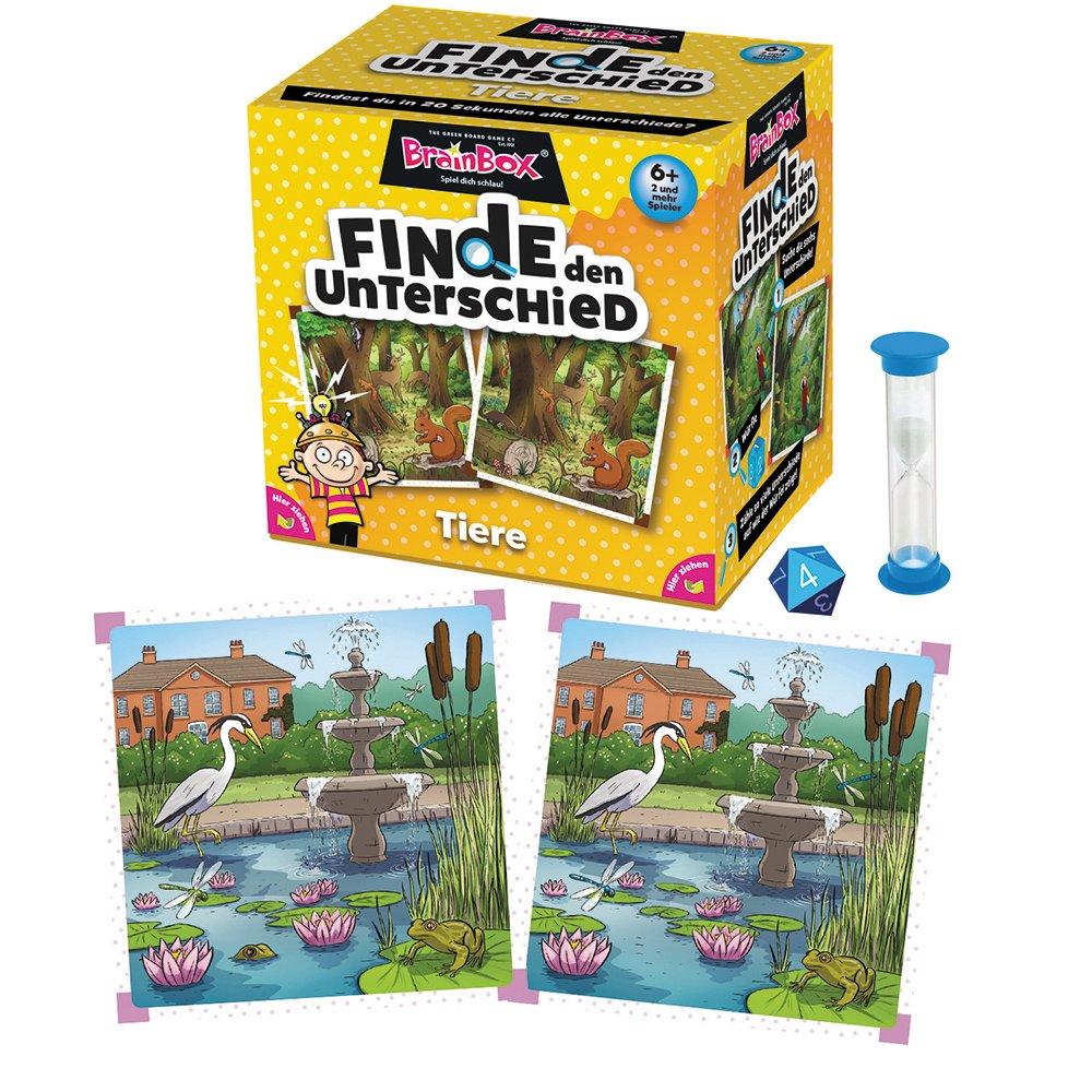 Brain Box  Finde den Unterschied, Tiere, Tedesco 