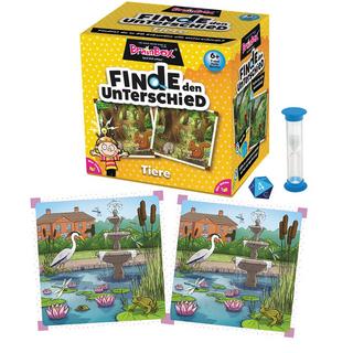 Brain Box  Finde den Unterschied, Tiere, Allemand 