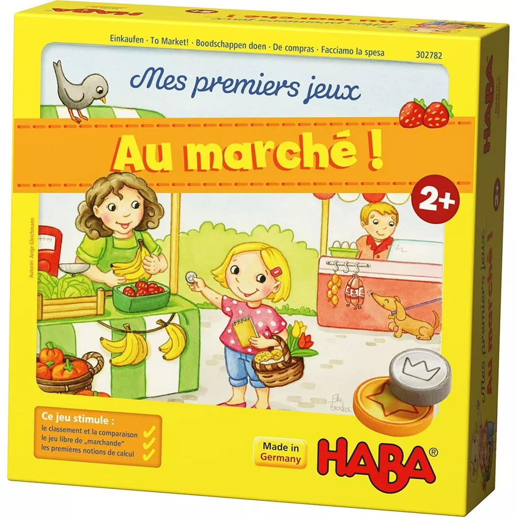 Haba - Mes premiers jeux, Au marché, Französisch, Multicolor