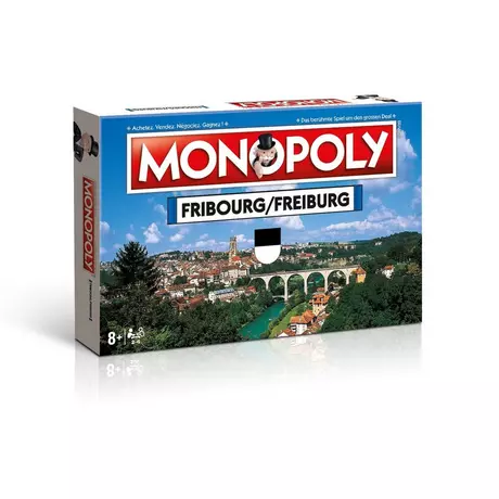MONOPOLY  Monopoly Freiburg, Deutsch / Französisch Multicolor