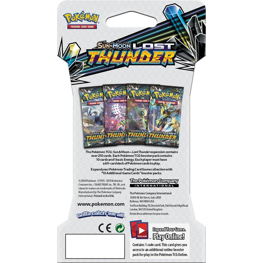 Pokémon  Pokémon Sun&Moon 8 Booster Blister, assortment aléatoire 