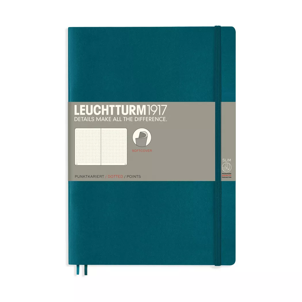 Leuchtturm1917 - Notizbuch, B5, Grün