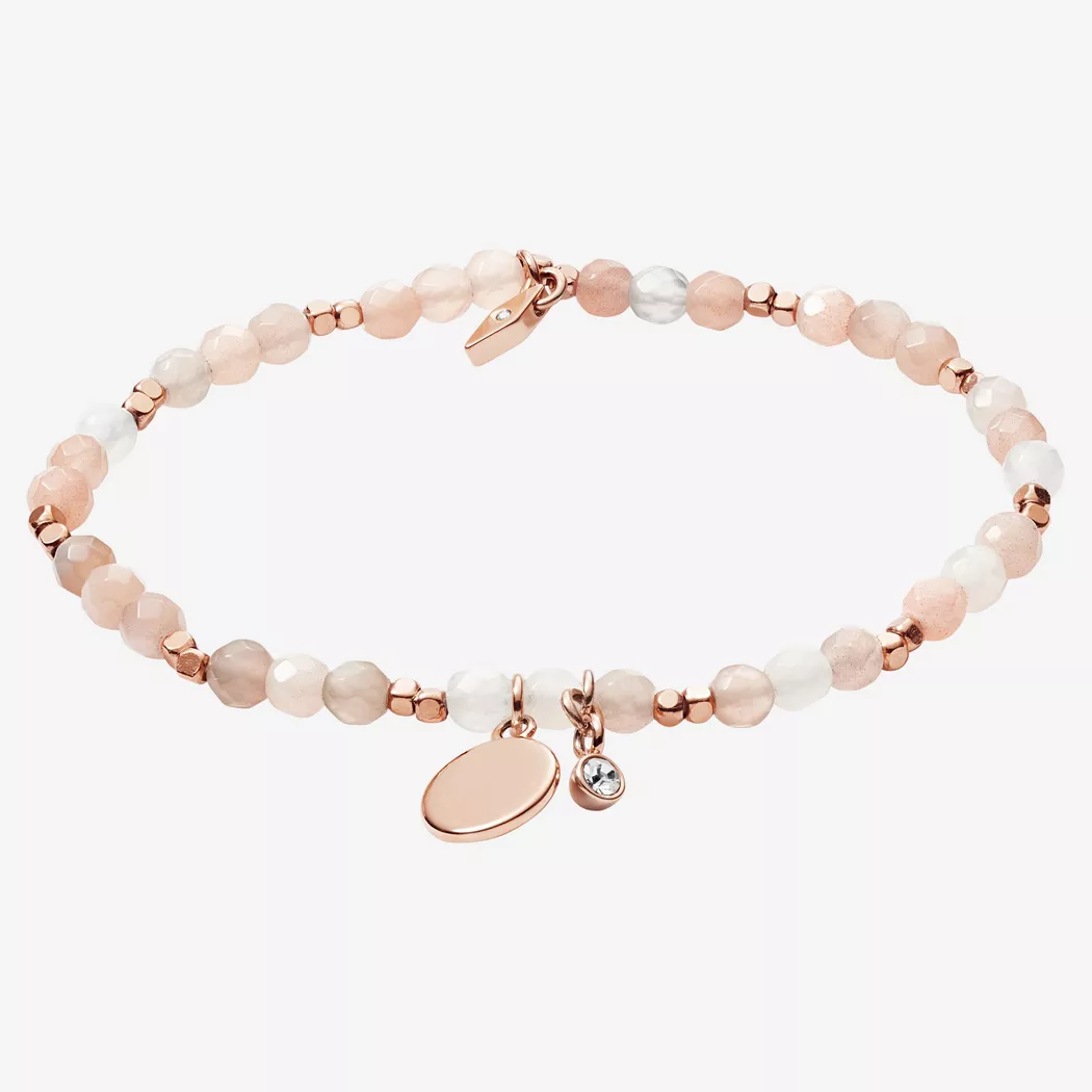 Fossil - Armband, Motifs, 16.5CM, Beige
