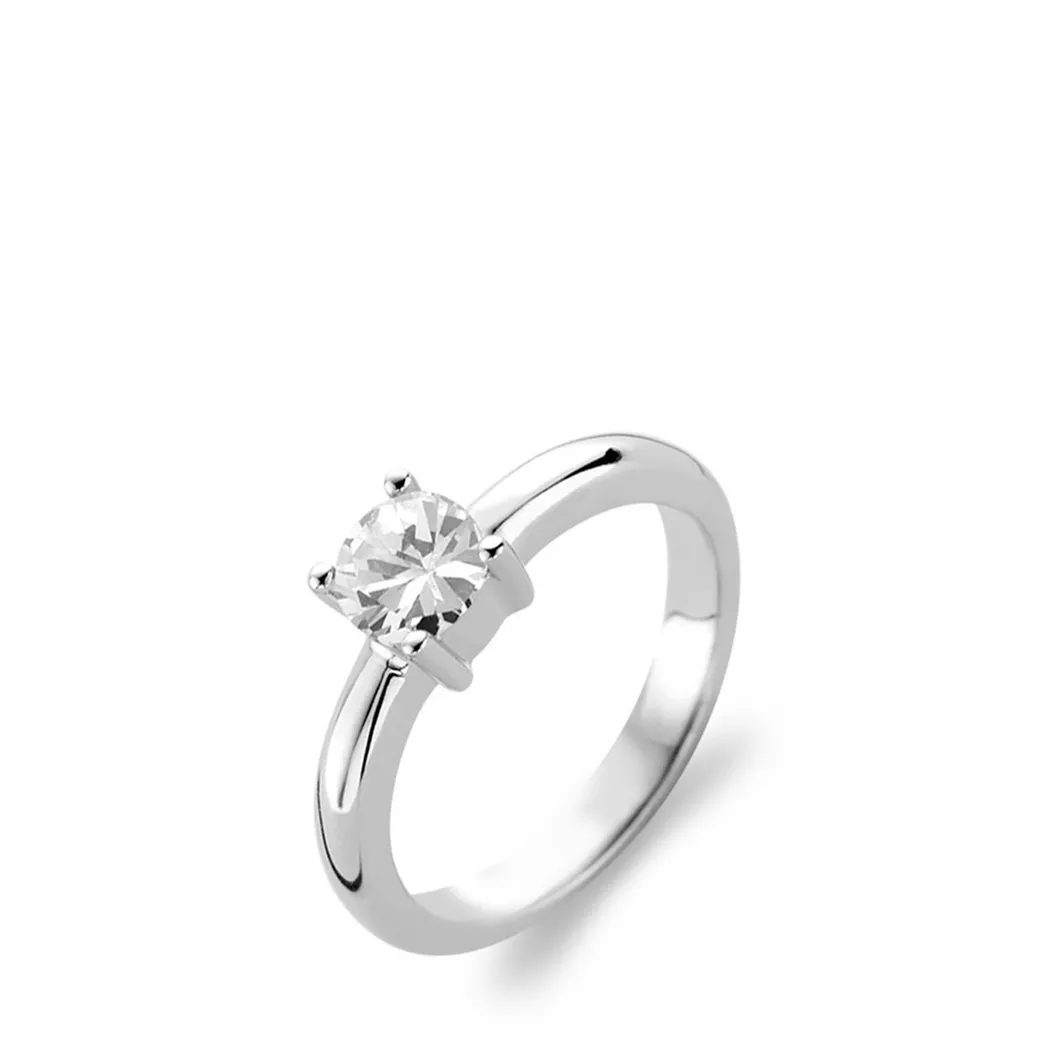 TI SENTO - Ring, 56, Silberfarben