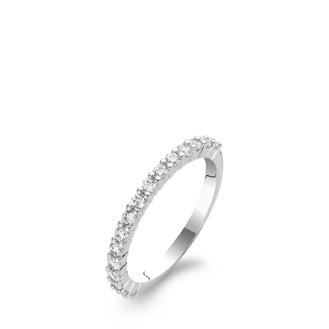 TI SENTO - Ring, 48, Silberfarben