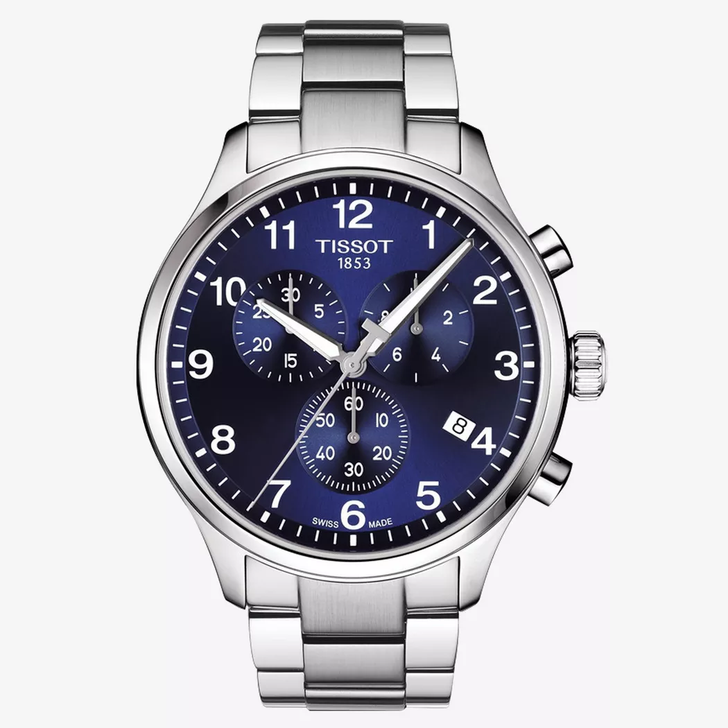 Tissot Chrono XL Chronograph Silver 45mm 2
