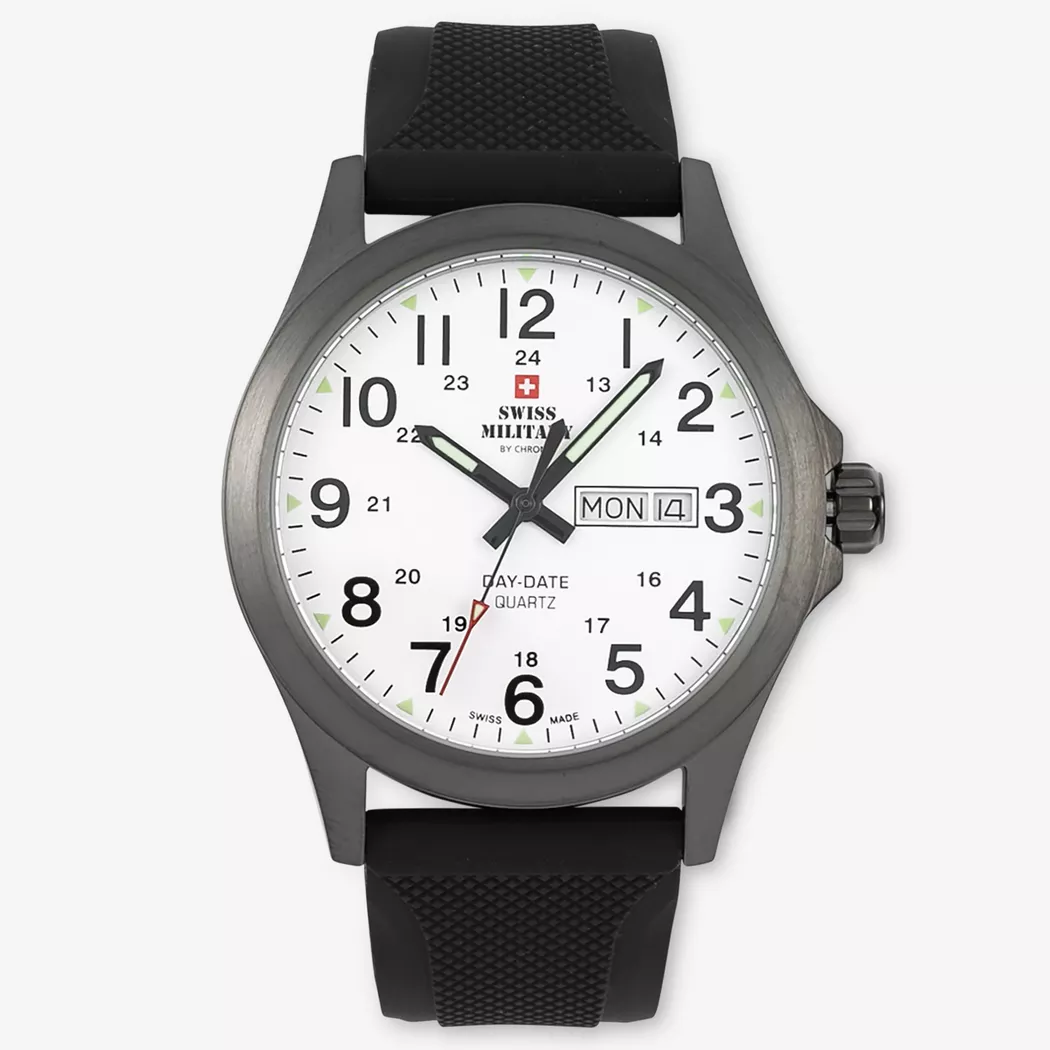 Swiss Military SM34116.04 Analog Watch Black 42mm