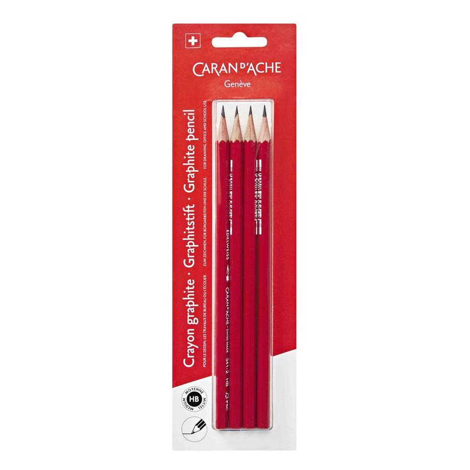Caran d'Ache Set de crayons Blister Edelweiss crayons graphite 