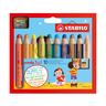STABILO Matite colorate Woody 3in1 