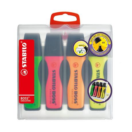 STABILO Leuchtmarker Set BOSS EXECUTIVE 