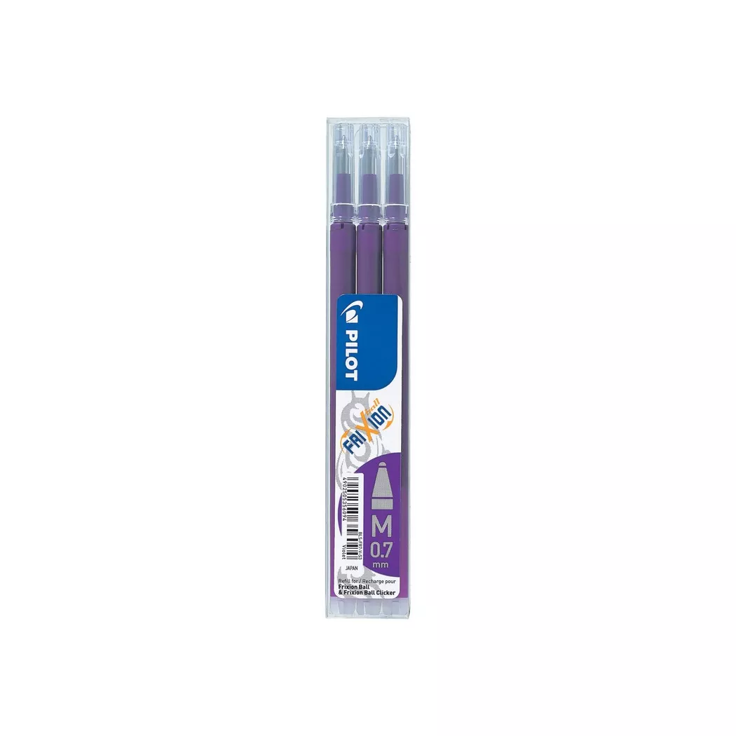 PILOT FRIXION Tintenrollerminen violett - 3 Stück