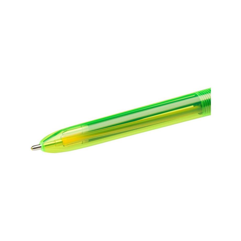 BiC PENNA BIRO 4 Colours Fluo Medium 