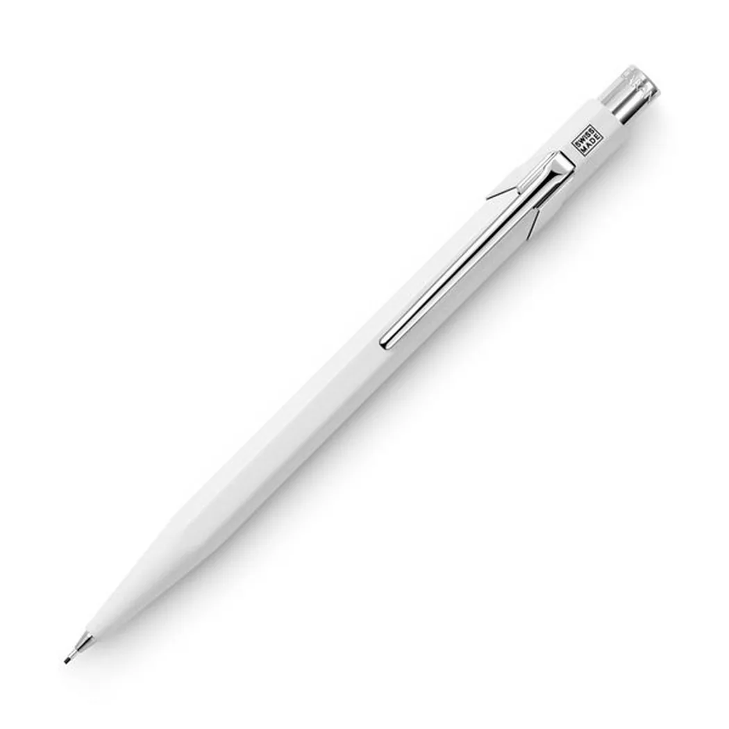 Caran d'Ache - Druckbleistift mit Drehmechanismus, Weiss