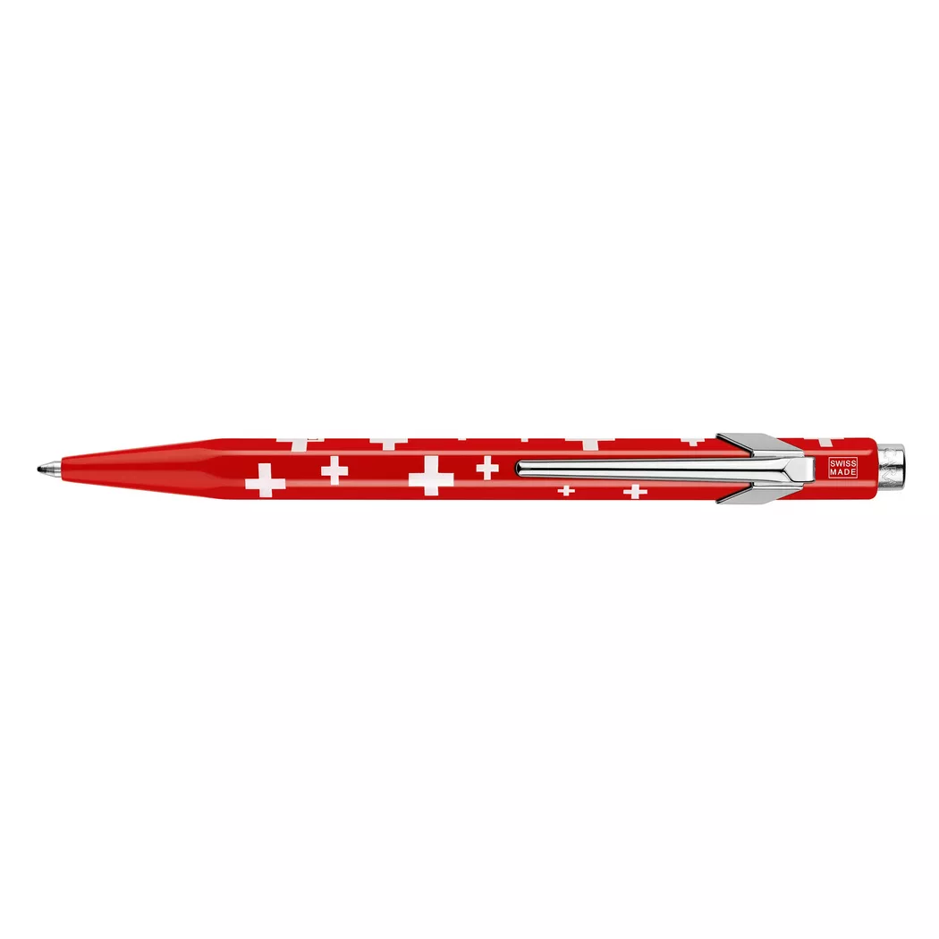 Stylo à bille Caran d'Ache 849 Popline Totally Swiss