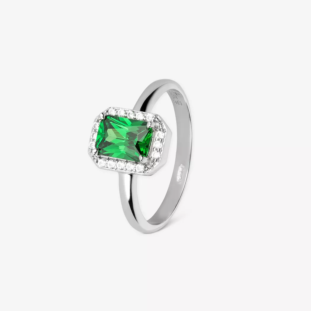 Morellato - Ring mit Stein, 54, Silberfarben 2
