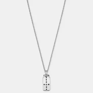 MORELLATO Cross Halskette mit Anhänger Silberfarben