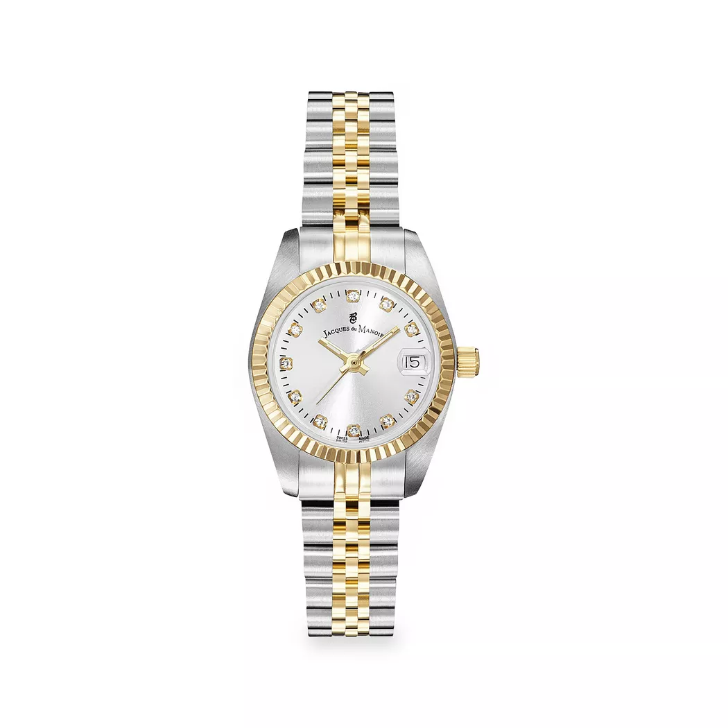 Jacques du Manoir Inspiration Analog Watch Two-Tone 26mm 2
