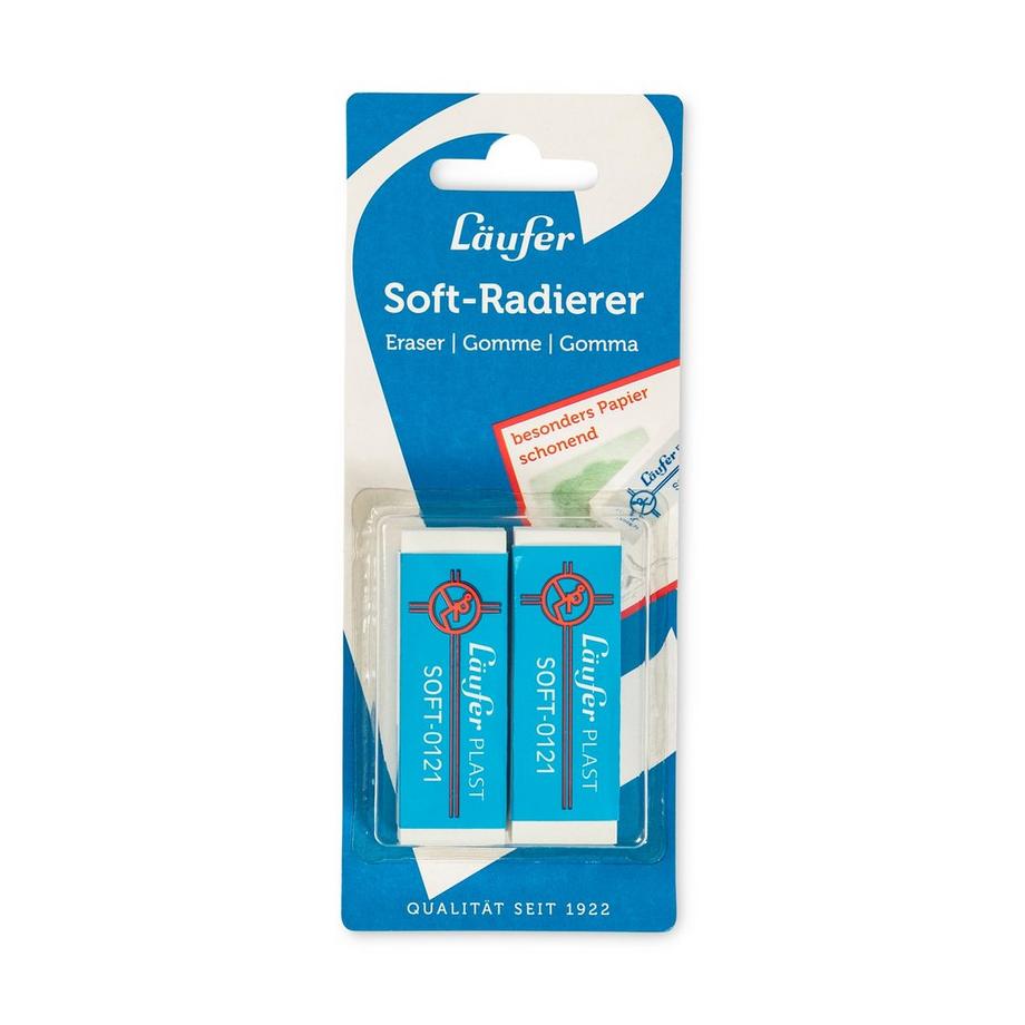 Läufer Radiergummi Plast Soft 