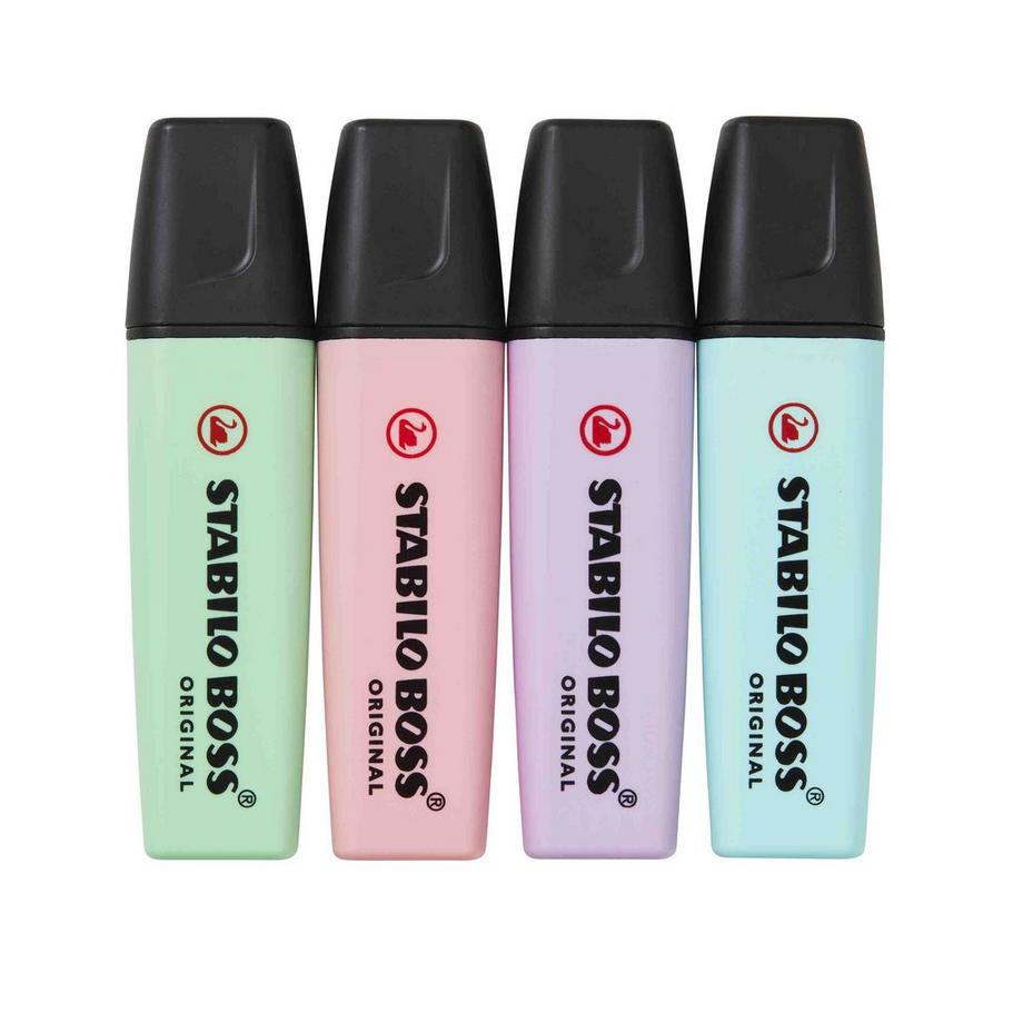 STABILO Set de marqueurs-surligneurs BOSS Pastell\n 