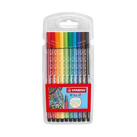 STABILO Set de stylos feutre Pen 68 
