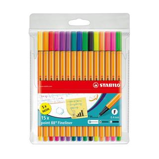 STABILO Set de stylos feutre Point 88 