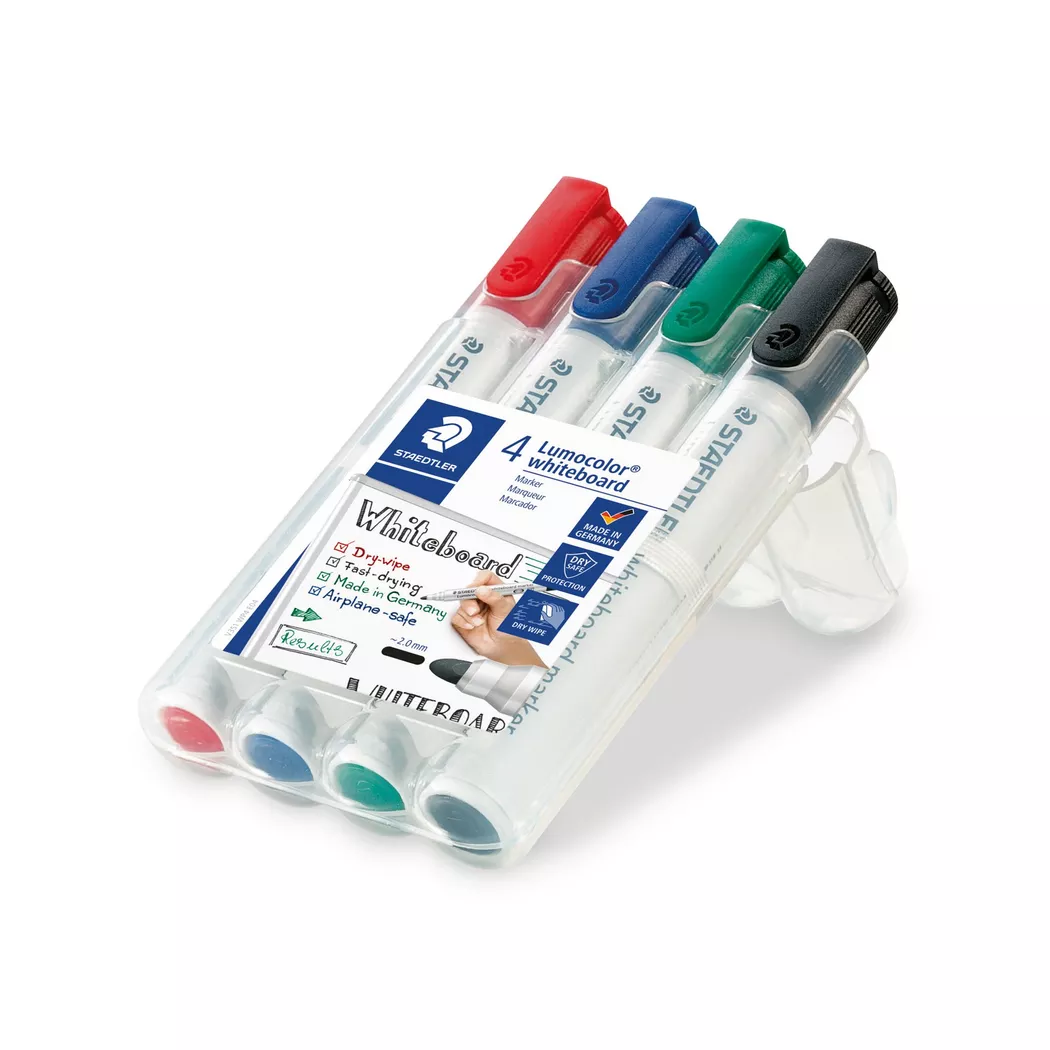 STAEDTLER Lumocolor Whiteboard Marker - 4er Set
