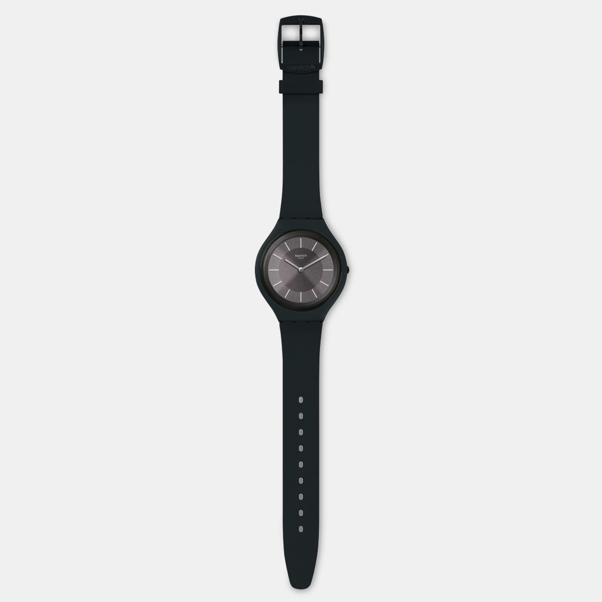 swatch Skincharbon Analoguhr 