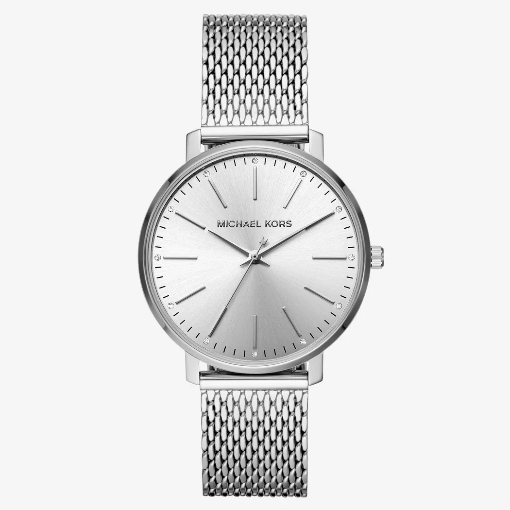 Michael Kors - Analoguhr, Pyper, 38mm, Silberfarben