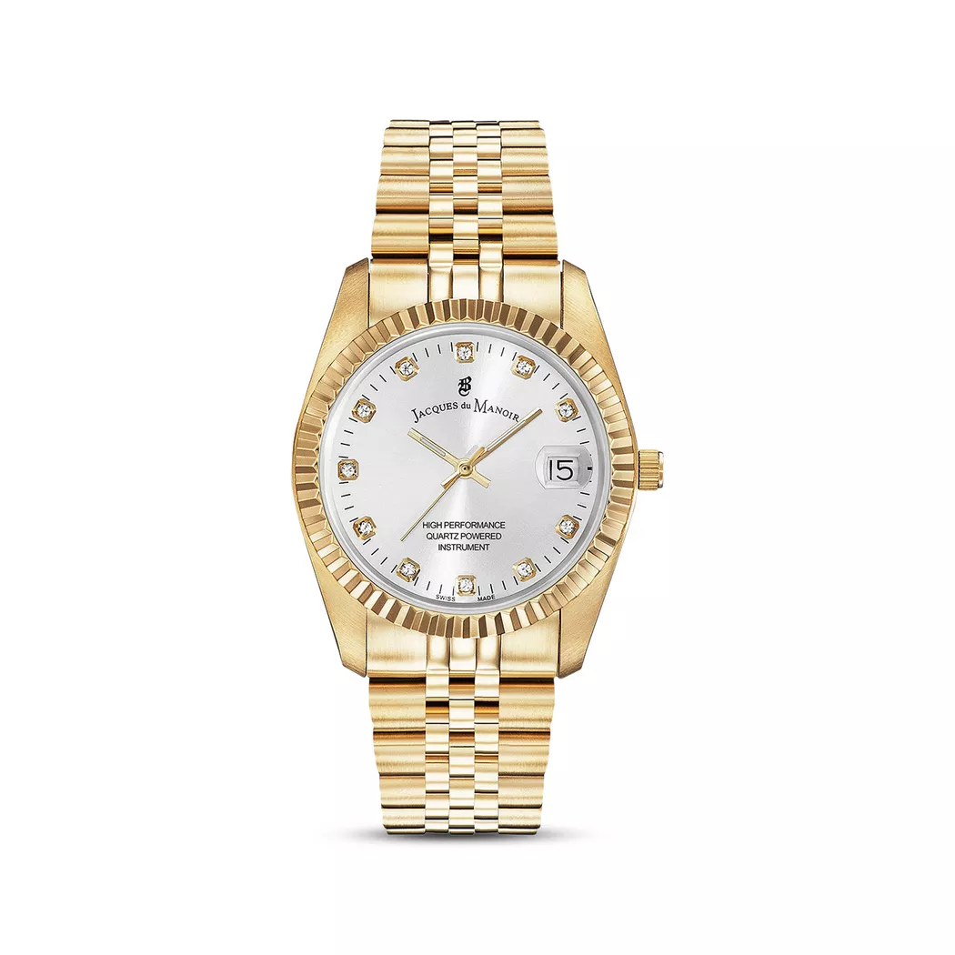 Jacques Du Manor Inspiration Analog Watch Gold 36mm
