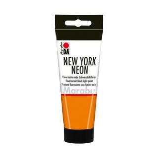 Marabu Fluoreszierende Schwarzlichtfarbe, New York Neon Neon-Orange 324 