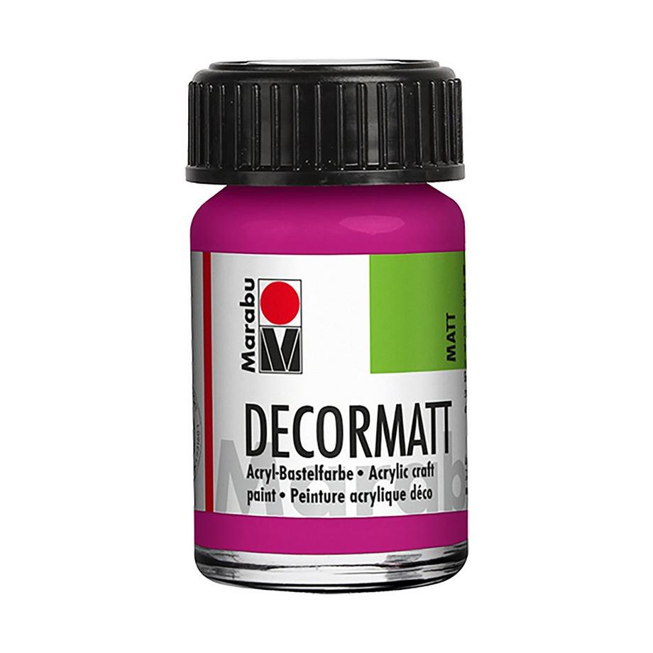 Marabu Peinture acrylique, Decormatt Magenta 014 