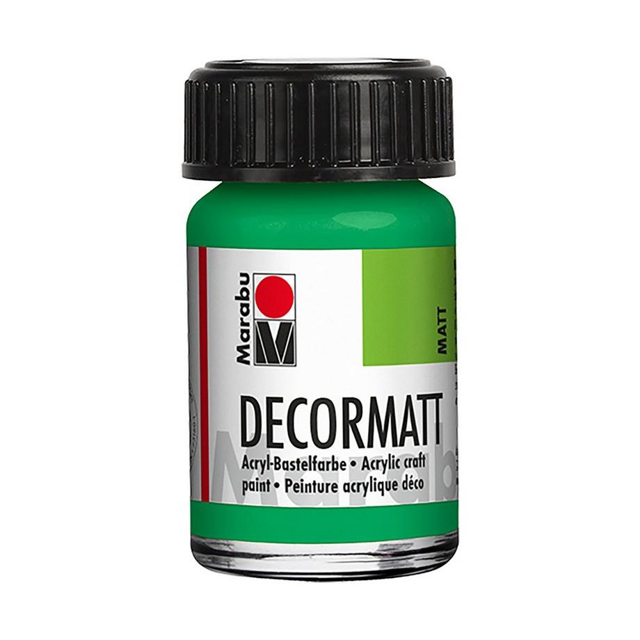 Marabu Acryl-Bastelfarbe, Decormatt Hellgrün 062 