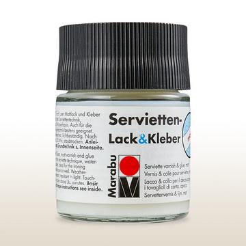 Servietten-Lack Kleber