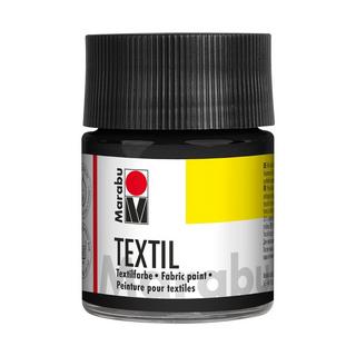 Marabu Vernice per tessuti Nero 073 