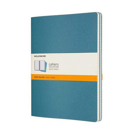 MOLESKINE Set de carnets de notes Cahier XL Ruled 