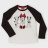 Manor Kids Mickey Mouse & Friends T-shirt, col rond, manches longues 