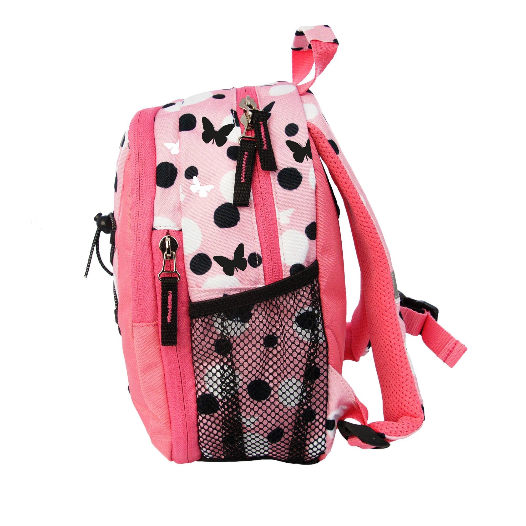 Funki Zaino per la scuola materna Raumwunder Pink Butterfly 