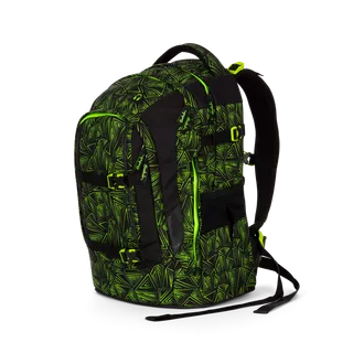 Satch Canvas Rucksack Green Bermuda Multicolor