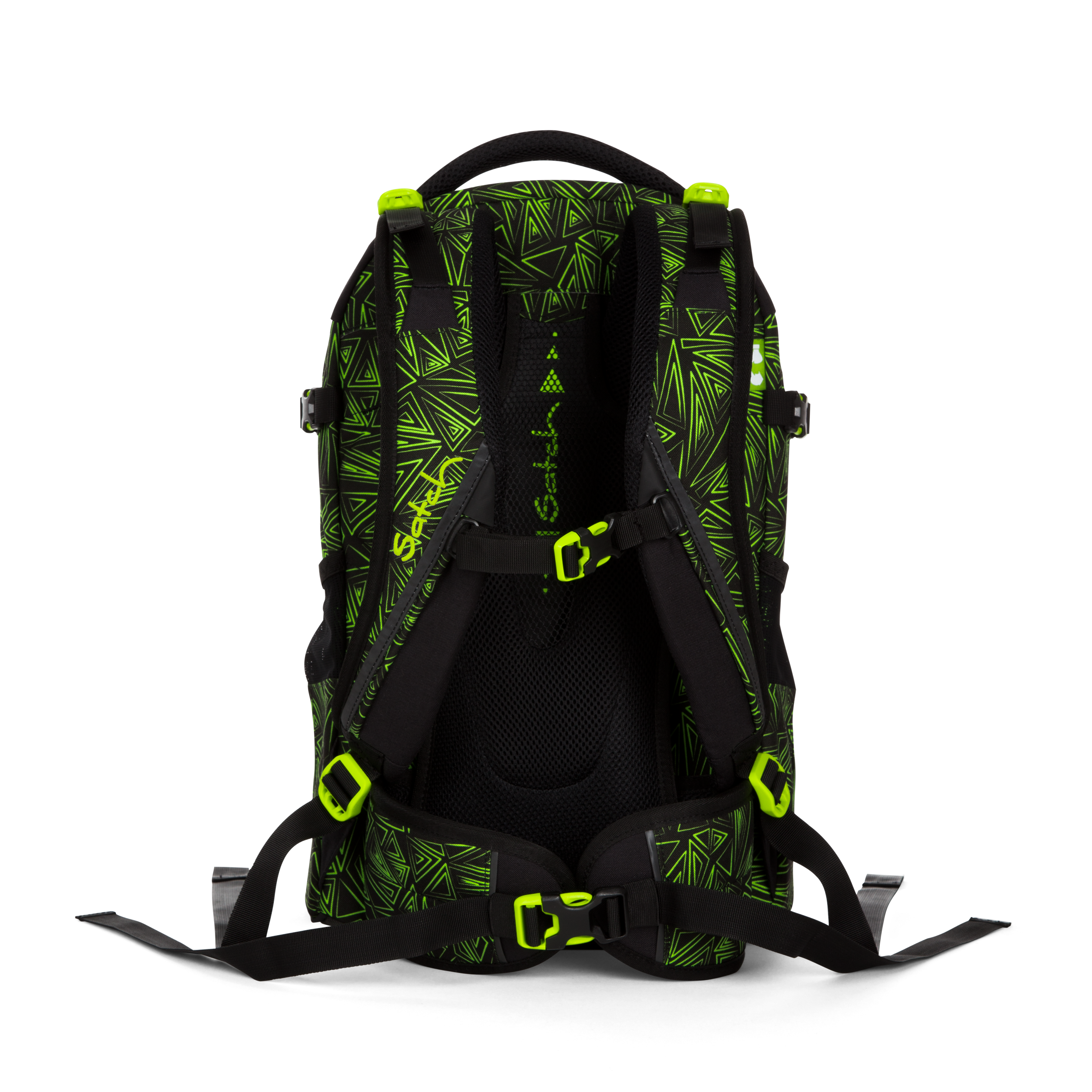 Satch Canvas Rucksack Green Bermuda Multicolor