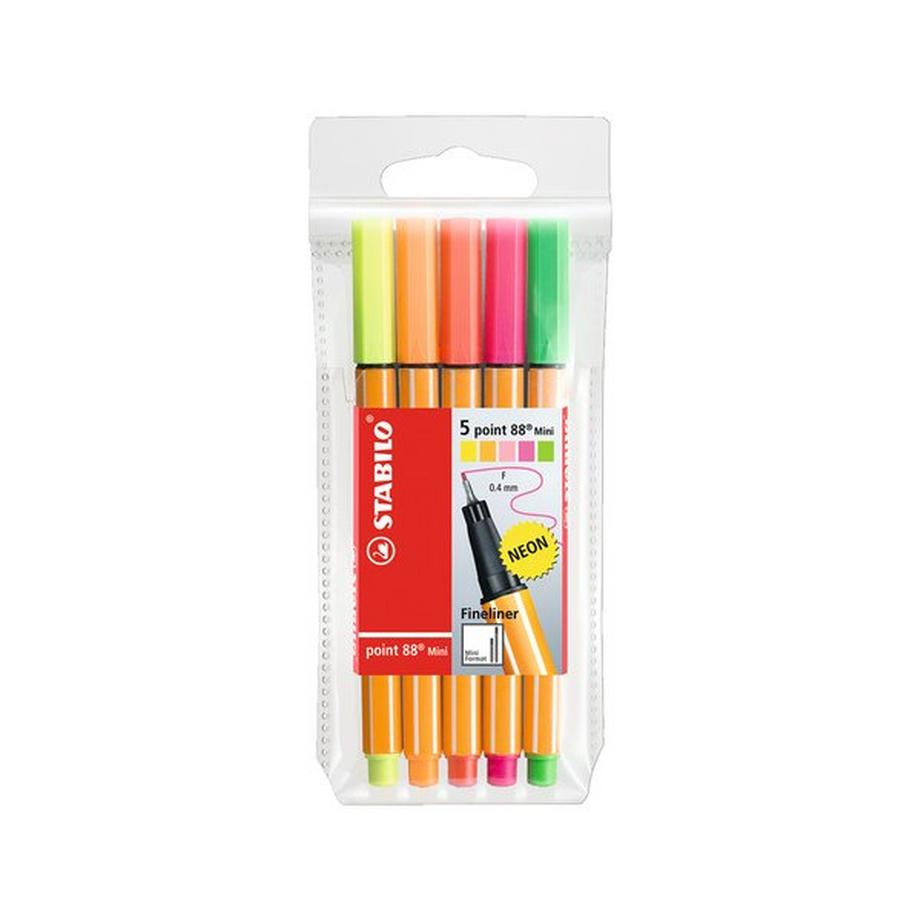 STABILO Fineliner point 88 MINI Neon\n 