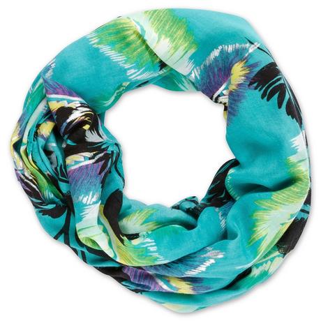 ESPRIT Sciarpa ad anello con motivo floreale  