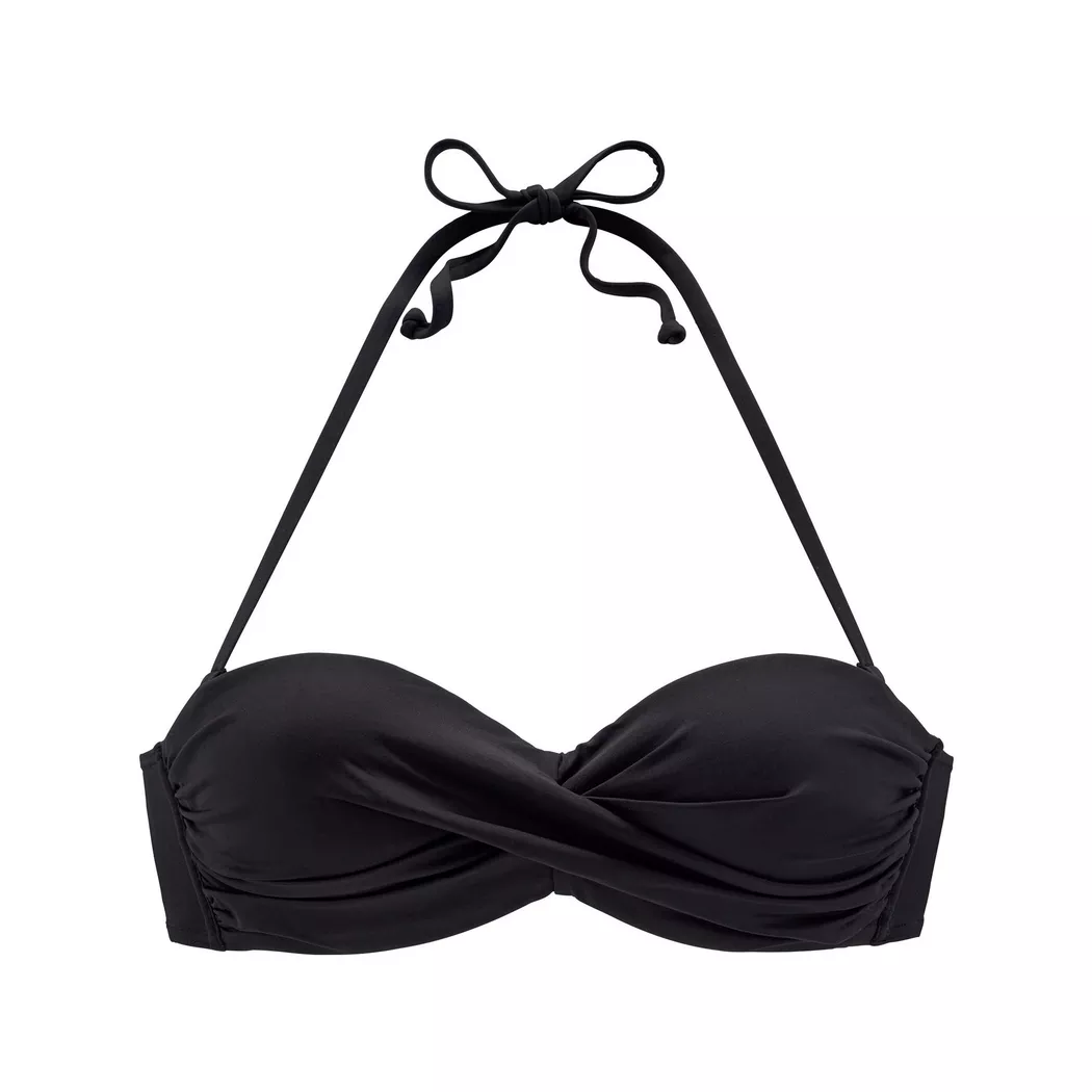 Lascana Haut de bikini femme noir   42C