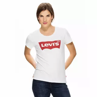 Levi's  T-shirt girocollo, manica corta Bianco Stampato