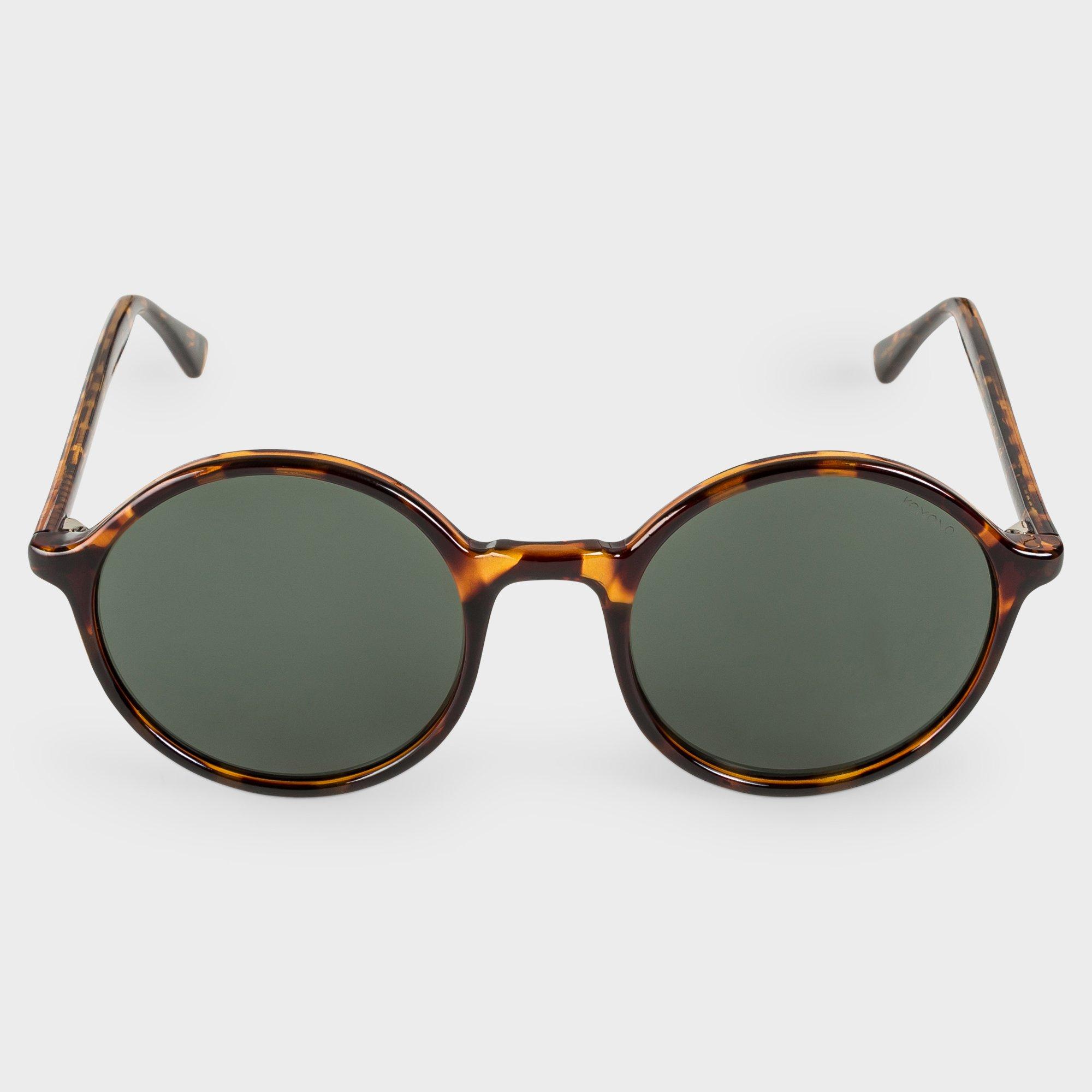 KOMONO Madison Occhiali da sole rotondi con custodia 